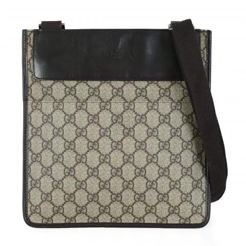 Gucci flat best sale messenger bag